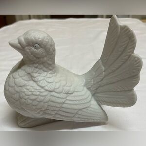 Vintage Ceramic White Dove